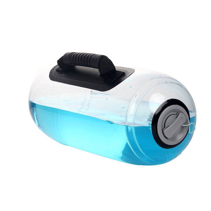 Transparent Cylindrical Weight-bearing Fitness Water Dumbbell Fitness Exercise Training Weightlifting Equipment - ZEYTONCART