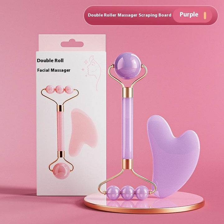 Facial Eye Scraping Massage Jade Roller - ZEYTONCART