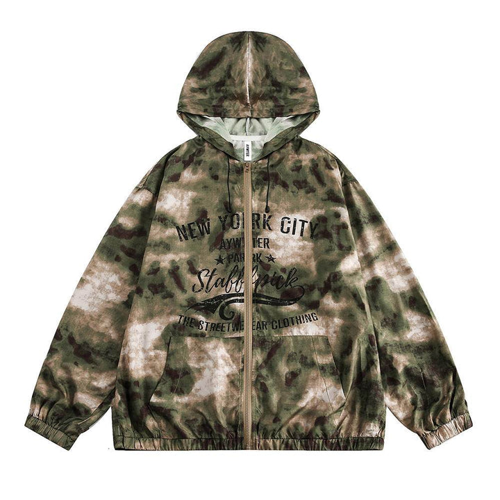 Hooded Camouflage Sun Protection Clothing For Men - ZEYTONCART