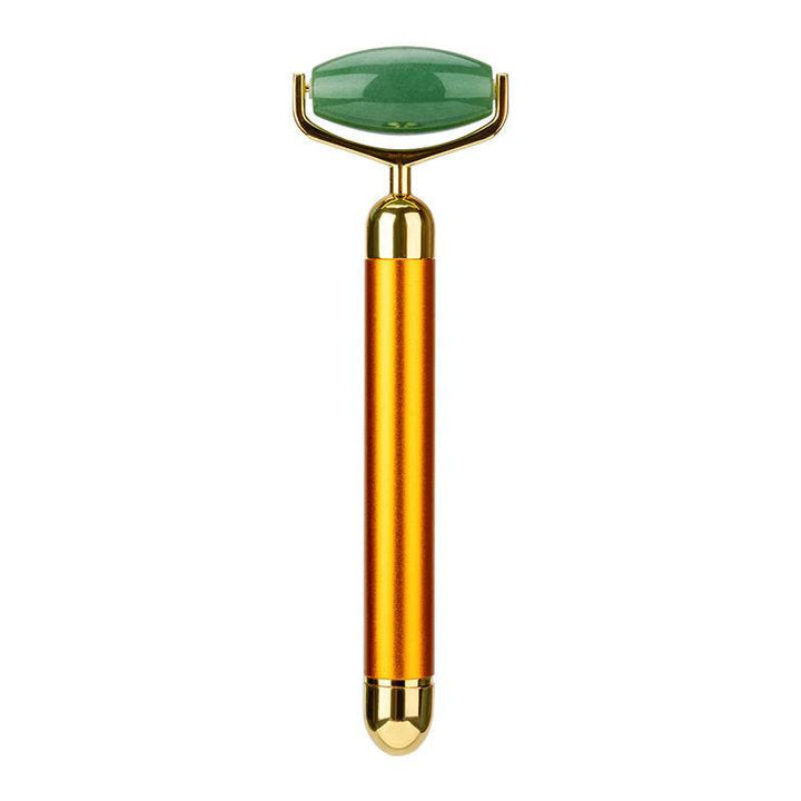 Jade Roller Electric  Roller Face Electric Stick Golden Jade Face Beauty Stick - ZEYTONCART