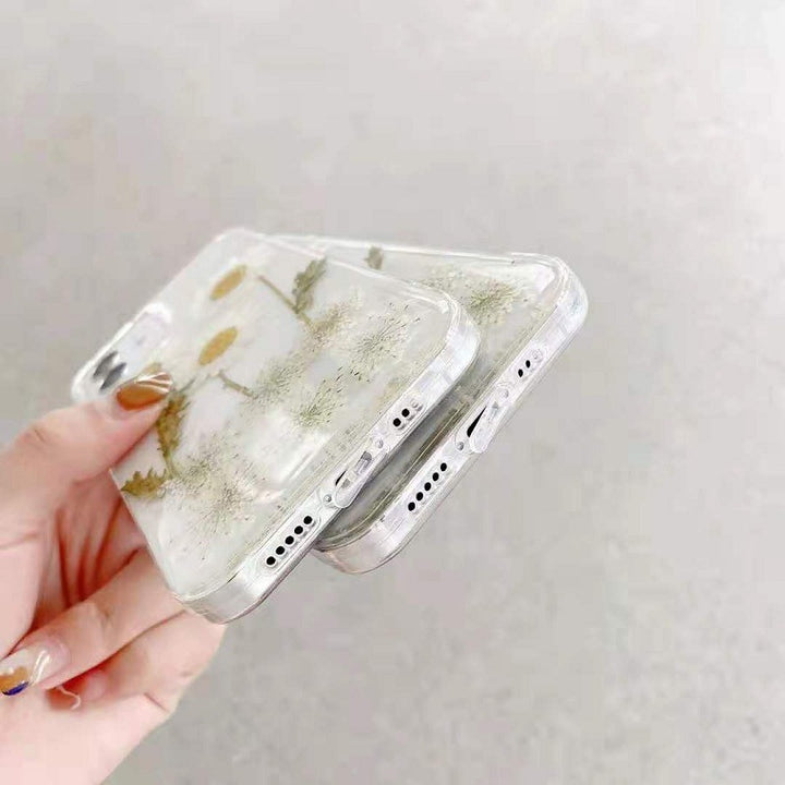 New Epoxy Daisy Phone Case Applicable Protective Cover - ZEYTONCART