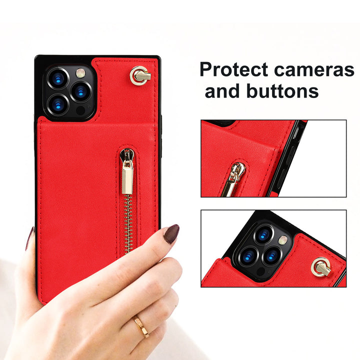 Zipper Phone Case Phone Case Crossbody - ZEYTONCART
