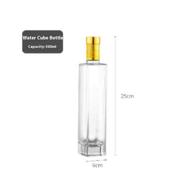 Guanshan Glass Wine Bottle Thick Bottom Fire Extinguisher Bottles - ZEYTONCART