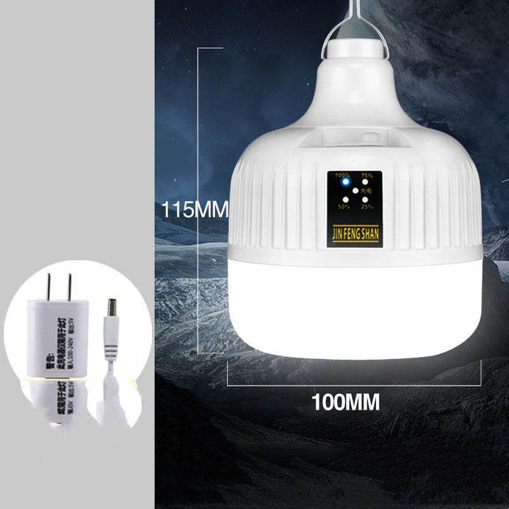 Super Bright Rechargeable Light Bulbs Night Market Stall Household Emergency - ZEYTONCART