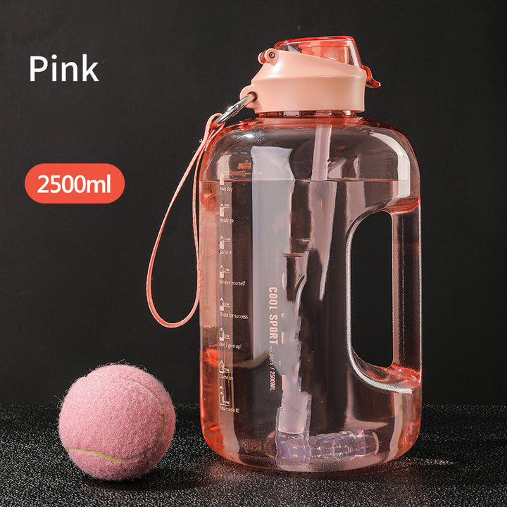 With Straw Large Portable Travel Bottles For Training Sport - ZEYTONCART