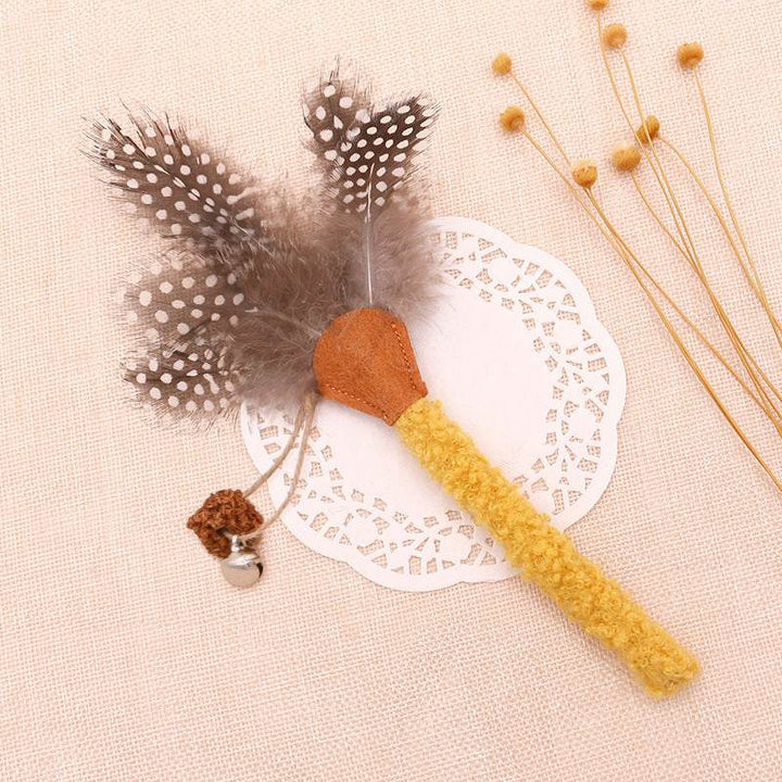 Cat Chew Sticks Catnip Chew Toys With Feather Funny Cat Feather Toys Silvervine Sticks For Cats Teeth Cleaning Chewing Relax - ZEYTONCART