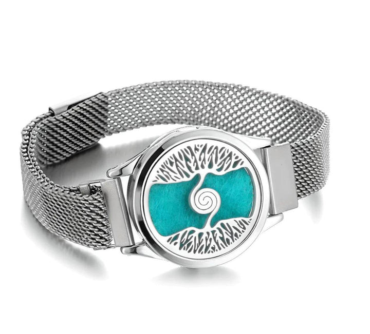 Stainless Steel Aromatherapy Bracelet Perfume Diffuser - ZEYTONCART