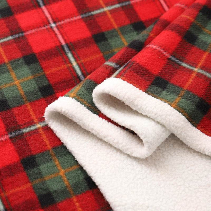 Blanket Lambswool Plaid Plain Cover Blanket Nap Blanket Nap Blanket - ZEYTONCART