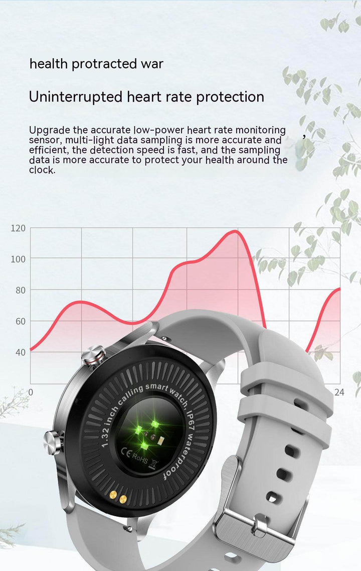 CF92 Blood Pressure Heart Rate Monitor Smart Watch - ZEYTONCART