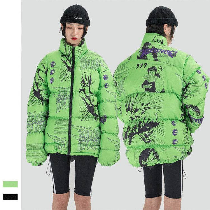 Personalized Creative Printing Men And Women Thick Cotton Clothing - ZEYTONCART