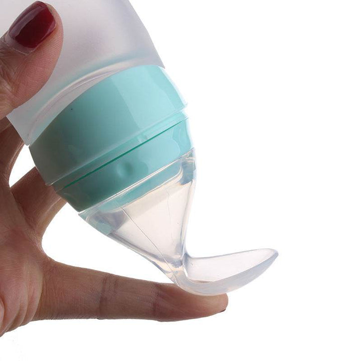 Children's Feeding Spoon Silicone Food Supplement Tableware - ZEYTONCART