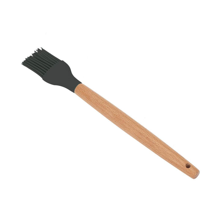Wooden Handle Silicone Cooking Utensils Set - ZEYTONCART