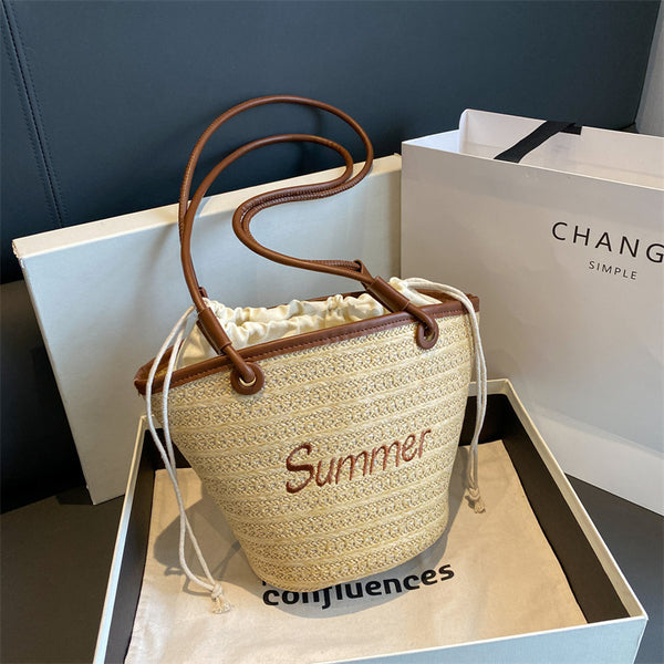 Women's Fashion Woven Shoulder Bag - ZEYTONCART
