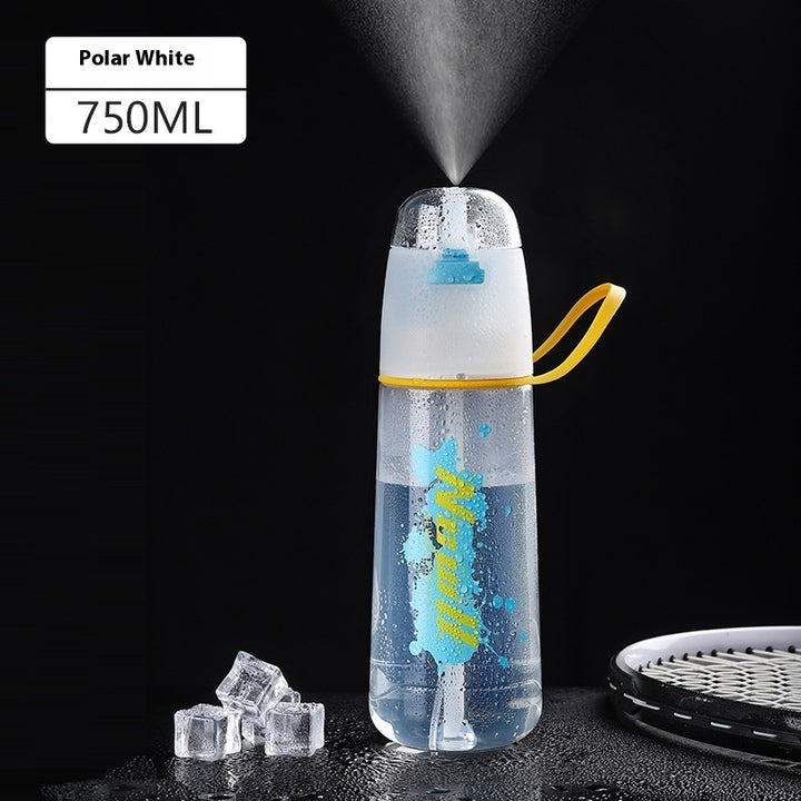 Girls Hydrating And Cooling Sports Spray Water Bottle - ZEYTONCART