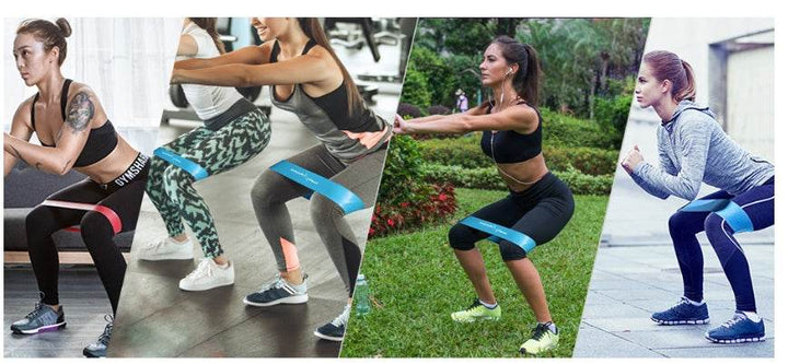 Resistance Bands Set Or Singles Exercise Glutes Yoga Pilates Home Gym Workout Fitness - ZEYTONCART