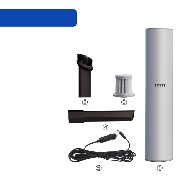 Car Vacuum Cleaner Wireless Charging Portable Mini - ZEYTONCART