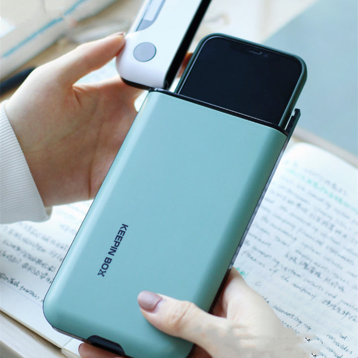 Self Discipline Phone Lock Portable Mobile Phone Lock Box Timer Smartphone Locking Case Safe Timed Lockbox Self-Discipline Keepin Box Limit Cell Phones Use - ZEYTONCART