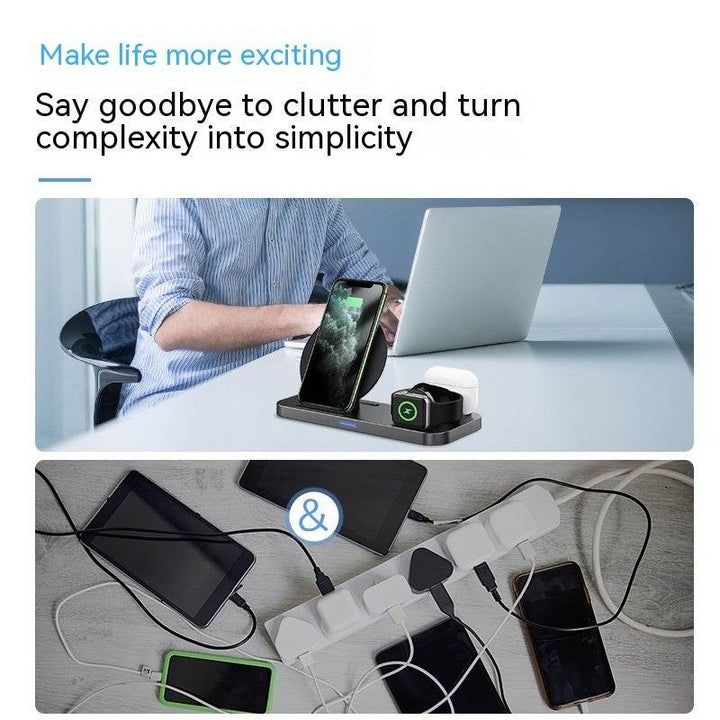 Three-in-one Multifunctional Wireless Charger - ZEYTONCART