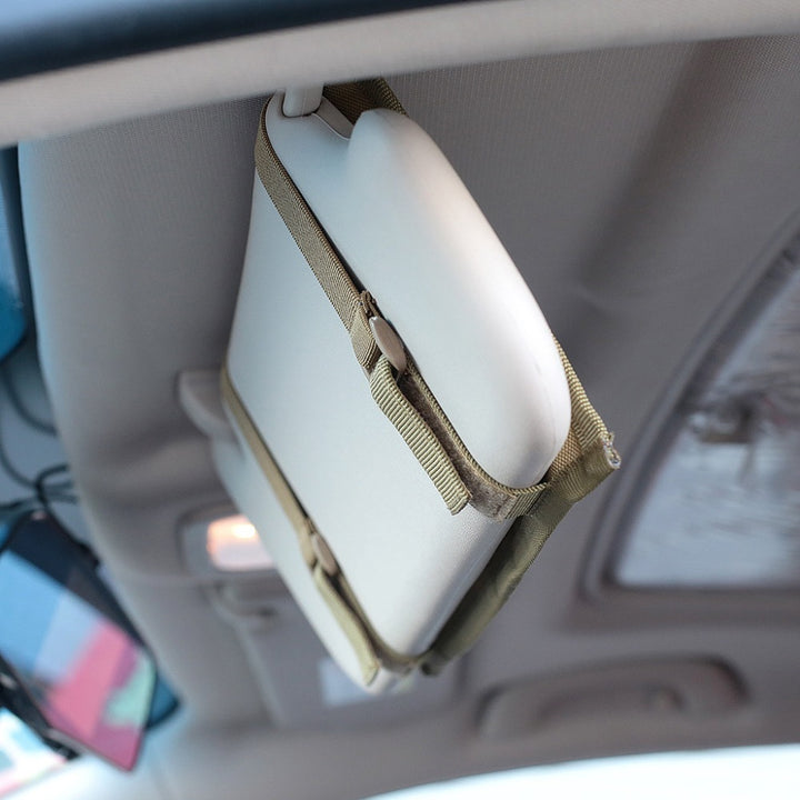 Car Sunshade Tactical Storage Bag Visor Panel Holder Car Auto Accessories - ZEYTONCART
