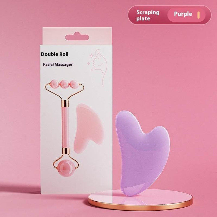 Facial Eye Scraping Massage Jade Roller - ZEYTONCART