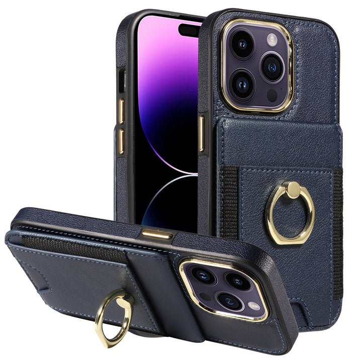 Back Cover Leather Case Phone Case Wallet Protective Case Universal - ZEYTONCART