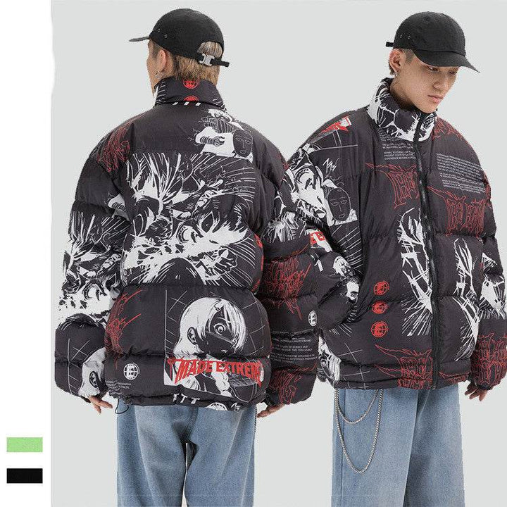 Personalized Creative Printing Men And Women Thick Cotton Clothing - ZEYTONCART