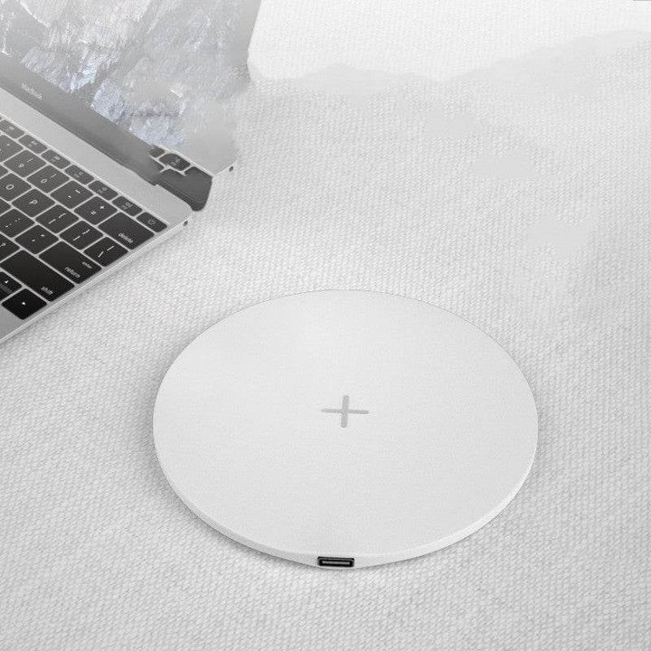Desktop Round Mobile Phone Wireless Charger - ZEYTONCART