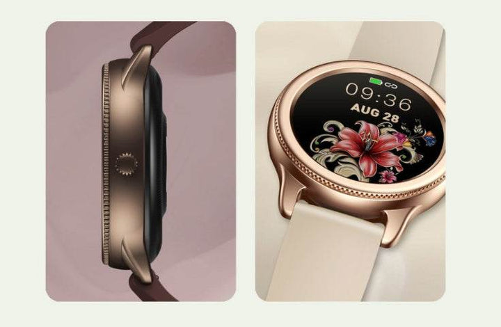 Female Watch Heart Rate Monitor Blood Pressure Oxygen Custom - ZEYTONCART