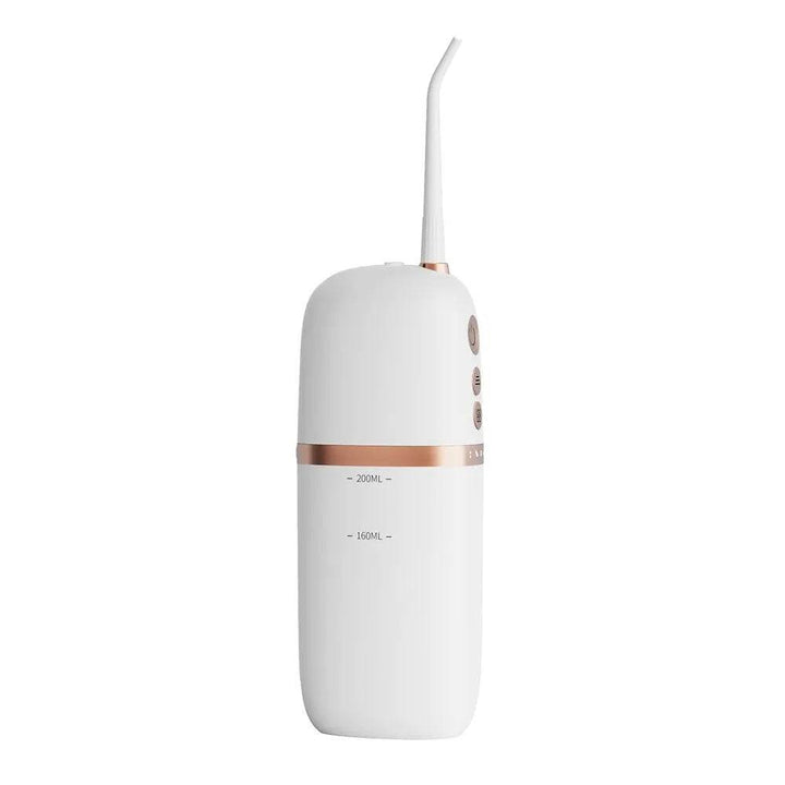 200ml Portable Flosser IPX7 Waterproof Electric Flosser USB Rechargeable Water Dental Picks With 4PCS Nozzle - ZEYTONCART