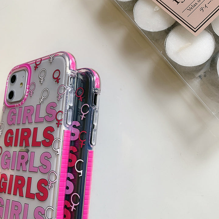 Girl  Case All-inclusive Soft Case Transparent Protective Case Applicable - ZEYTONCART