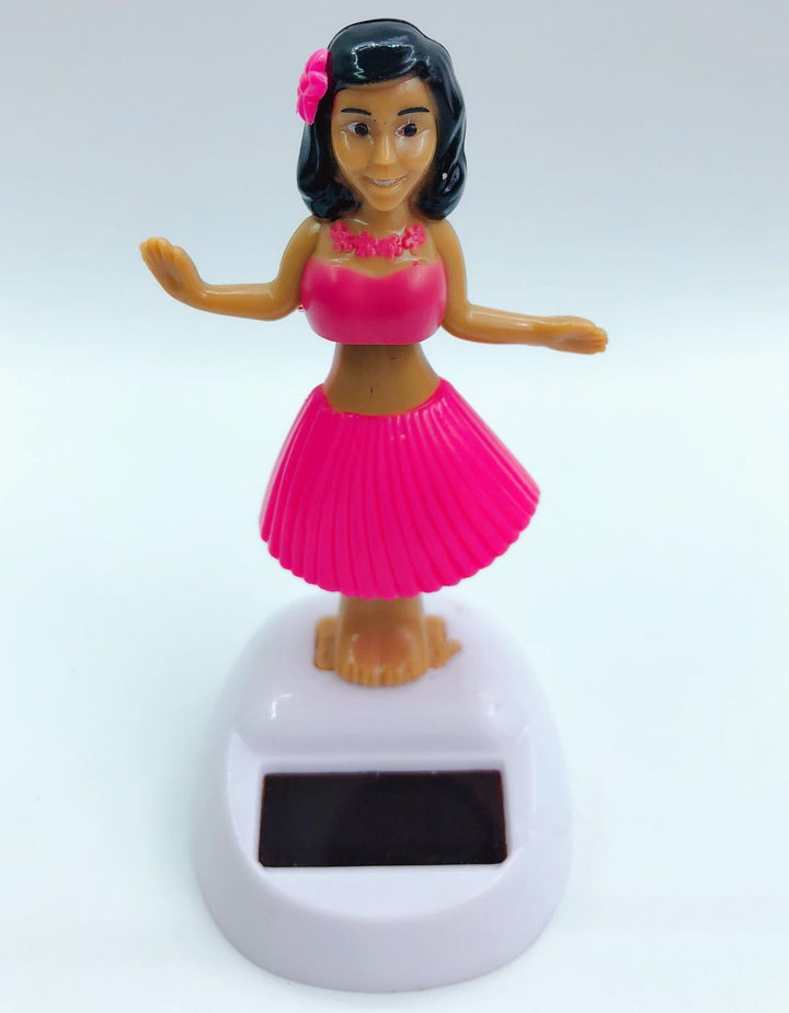 Creative Solar Little Girl Car Decoration Cartoon Doll Car Accessories Children's Toy - ZEYTONCART