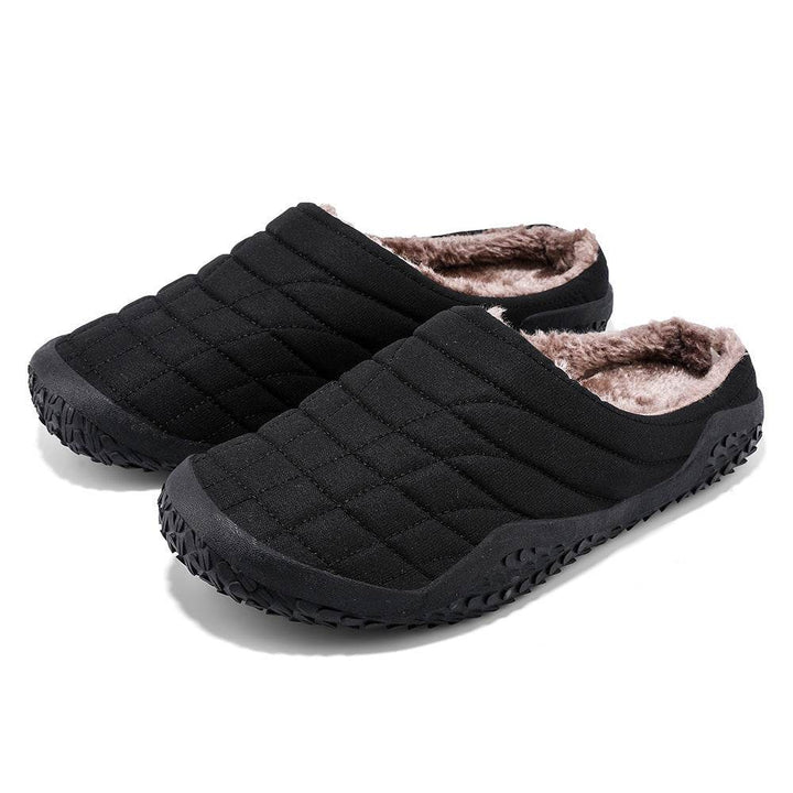 Winter New Style Plus Velvet Set Foot Indoor Men's Outdoor Cotton Mop - ZEYTONCART