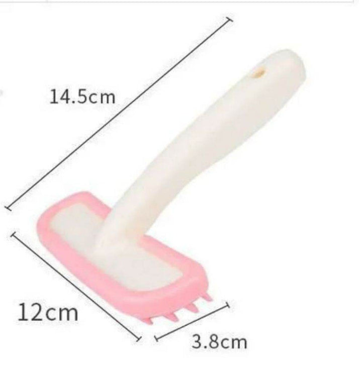Silicone Small Pet Rabbit Comb Grooming Trimmer Fur Brush For Guinea Pig Chinchilla Cleaning Grooming Tool Accessoires - ZEYTONCART