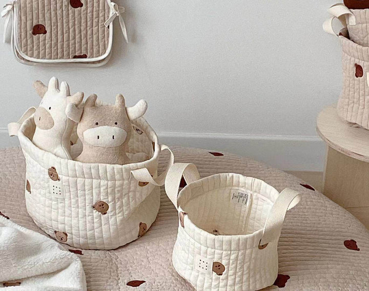 ZEYTON CART Cute Toy Storage Basket for Kids - ZEYTONCART