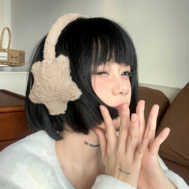 Cute XINGX Winter Student Riding Warm Earmuffs - ZEYTONCART