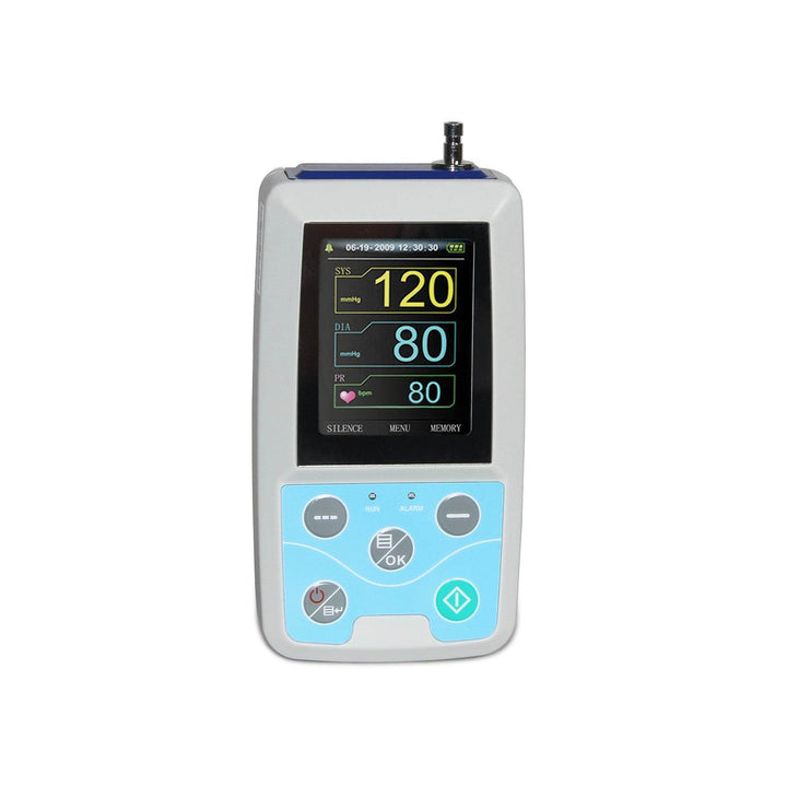 CE FDA Ambulatory Blood Pressure Monitor 24h NIBP Holter ABPM50 3 Cuffs PC Software - ZEYTONCART