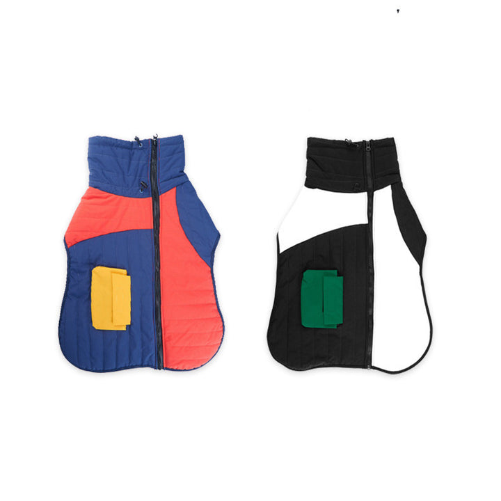 Pet Dog Clothes Winter Thickened Warm Dog Padded Winter Coat - ZEYTONCART