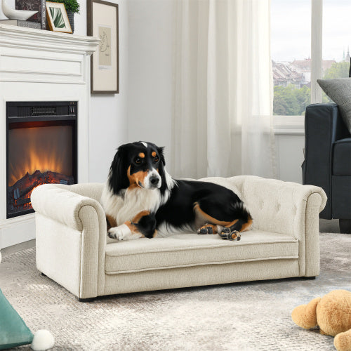 Elegant Rectangular Pet Bed For Medium And Large Dogs - ZEYTONCART