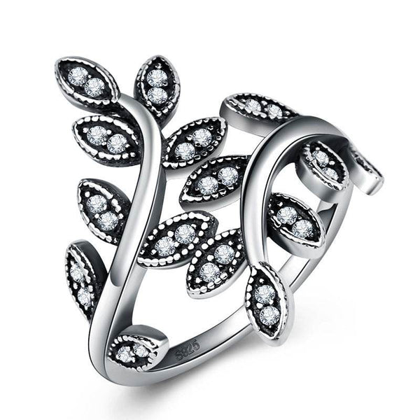 Tree of Life Rings Black Vintage Rings - ZEYTONCART