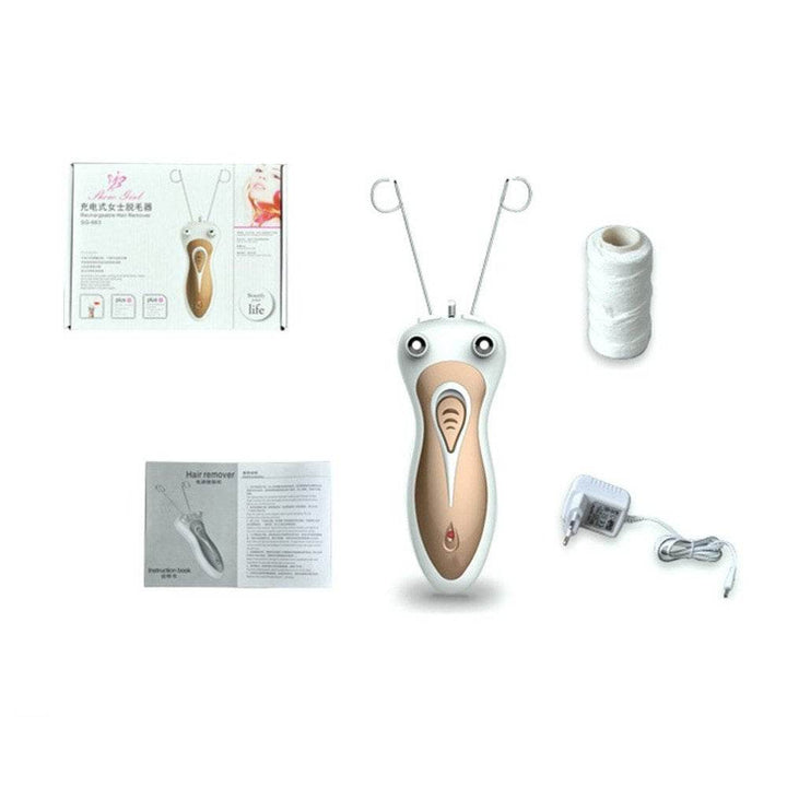 New Electric Women Epilator Me Body Face Facial Hair Remover Epilator Epilator for Lady Electric Face Cotton Thread Deflating - ZEYTONCART