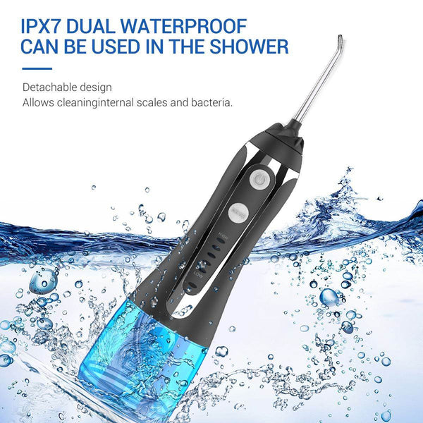 AG Portable Oral Irrigator Usb Rechargeable Water Flosser De - ZEYTONCART