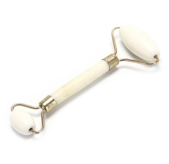 Portable practical roller for facial massage natural jade anti wrinkle face care slimming shaper care products - ZEYTONCART