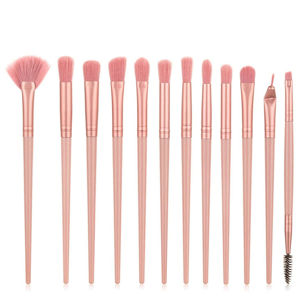 New Product 12 Makeup Brushes Set, Eye Brush, Makeup - ZEYTONCART