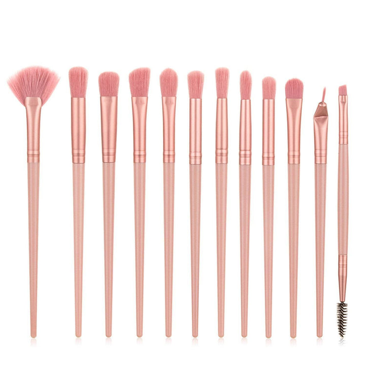 New Product 12 Makeup Brushes Set, Eye Brush, Makeup - ZEYTONCART