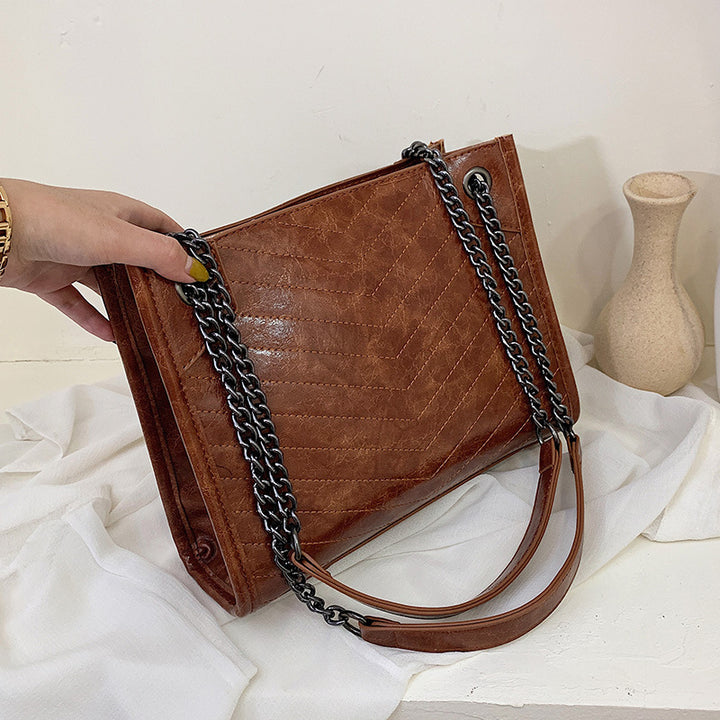 Fashion embroidered tote bag - ZEYTONCART
