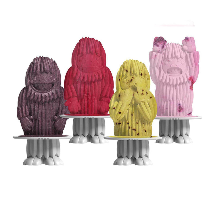 Silicone Zombie Popsicle Mold Skull Ice Cream Mold Popsicle Mold Summer Ice Pop Molds Set of 4 Popsicle Makers with Sticks - ZEYTONCART