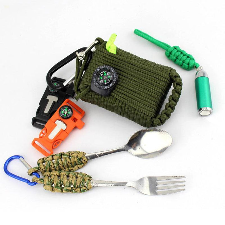 29-in-one outdoor emergency first aid kit Outdoor travel Climbing first aid kit lifesaving kit - ZEYTONCART