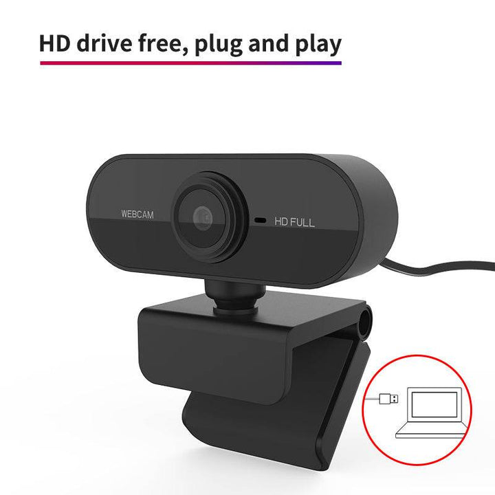 1080P Rotatable Webcam for HD Video Conferencing - ZEYTONCART