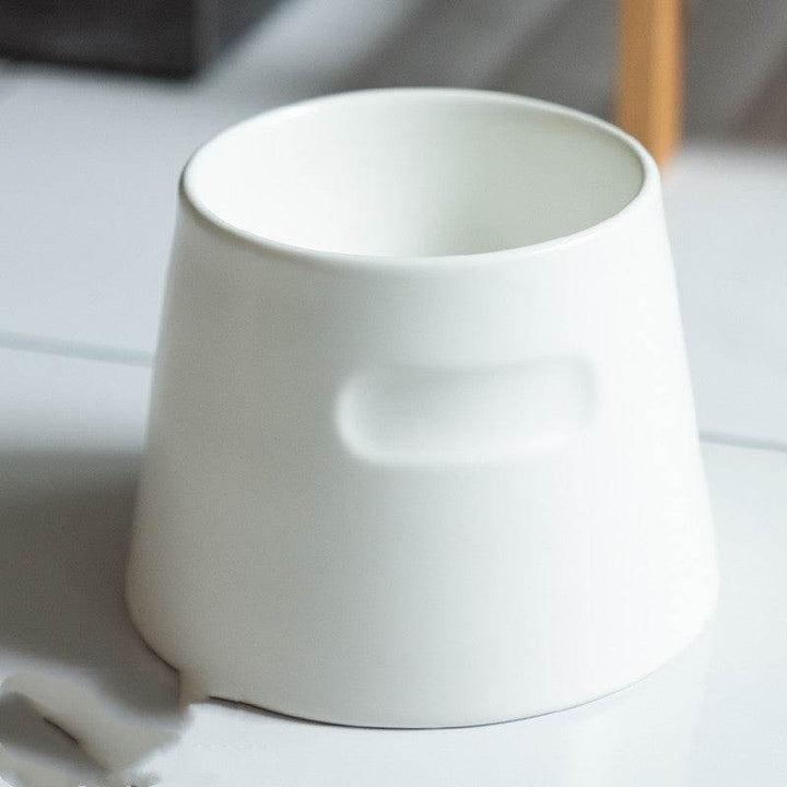 Tall cat food bowl food bowl - ZEYTONCART
