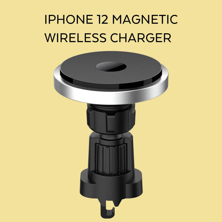 Compatible with Apple, iPhone 12 car magnetic wireless charger - ZEYTONCART